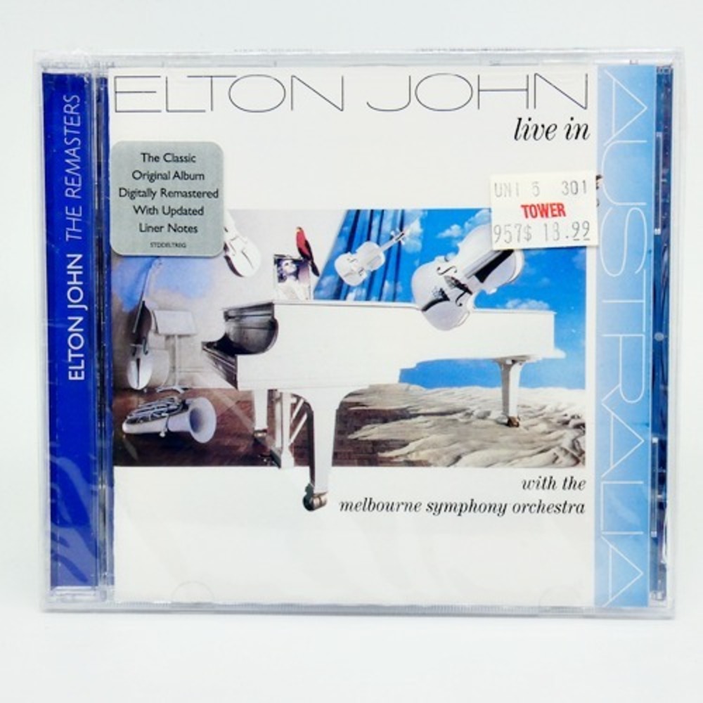 Elton John Live In Australia With the Melbourne Symphony Orchestra CD New Sealed